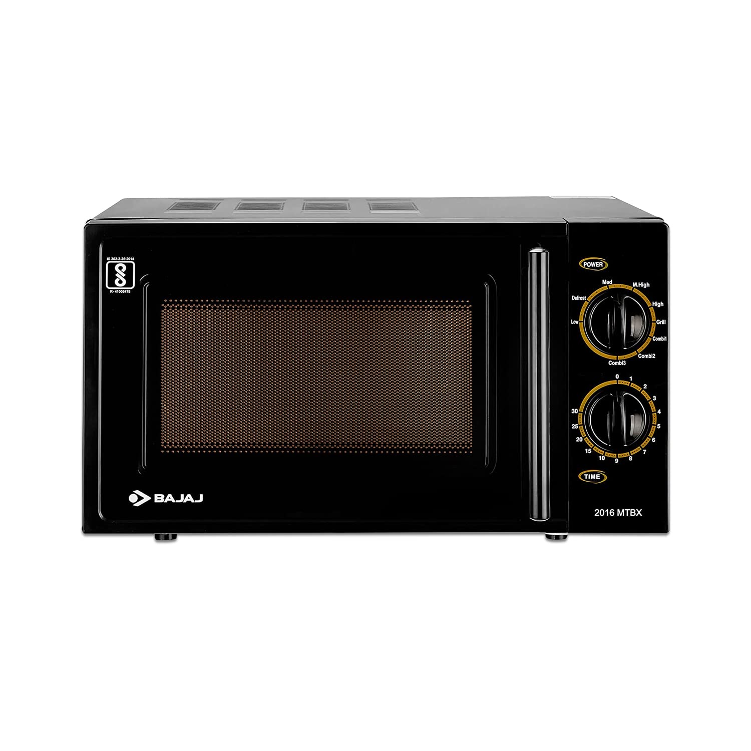 Bajaj MTBX 2016 20L Grill Microwave Oven, Black