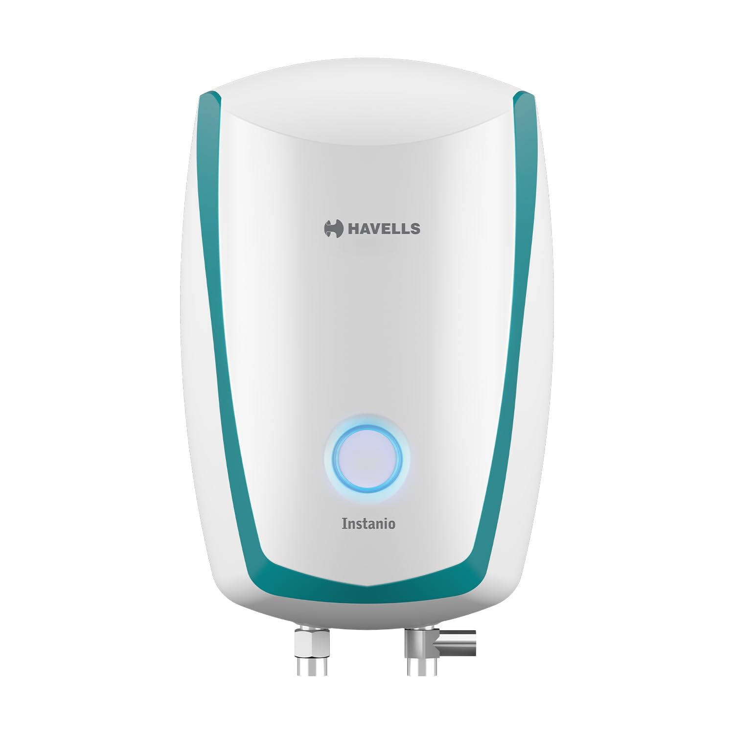 Havells Instanio 3L Instant Water Heater(Geyser)| Temp. Sensing LED Indicator| Rust & Shock Proof Body| ISI Marked|Warranty: 5 year on Inner Tank| High Rise Compatible (White Blue)