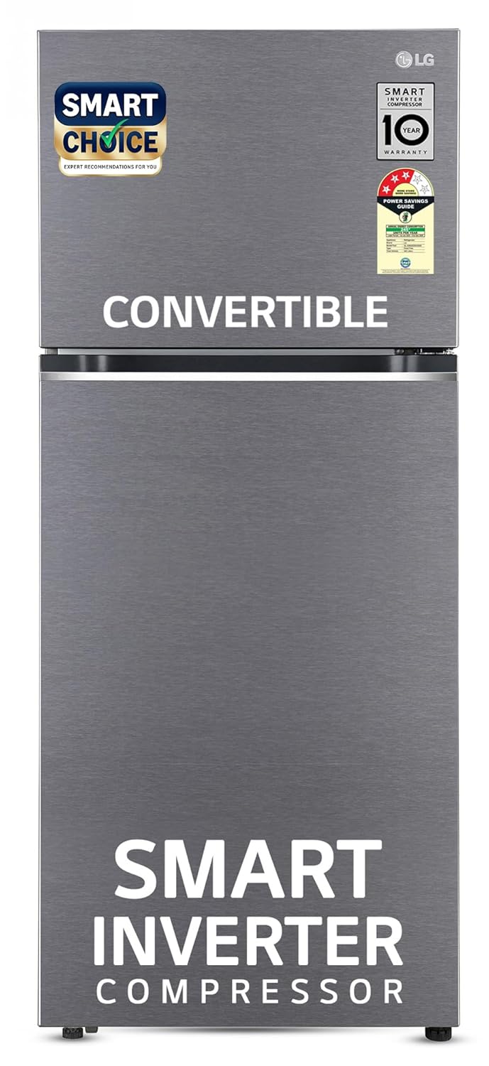 LG 322L Smart Convertible Double-Door Fridge