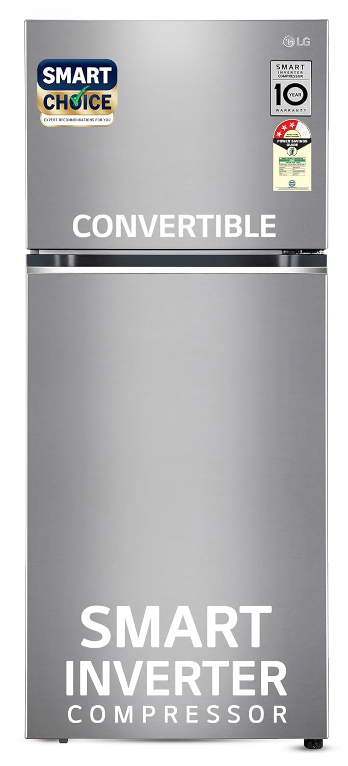 LG 380L Smart Inverter Double-Door Fridge