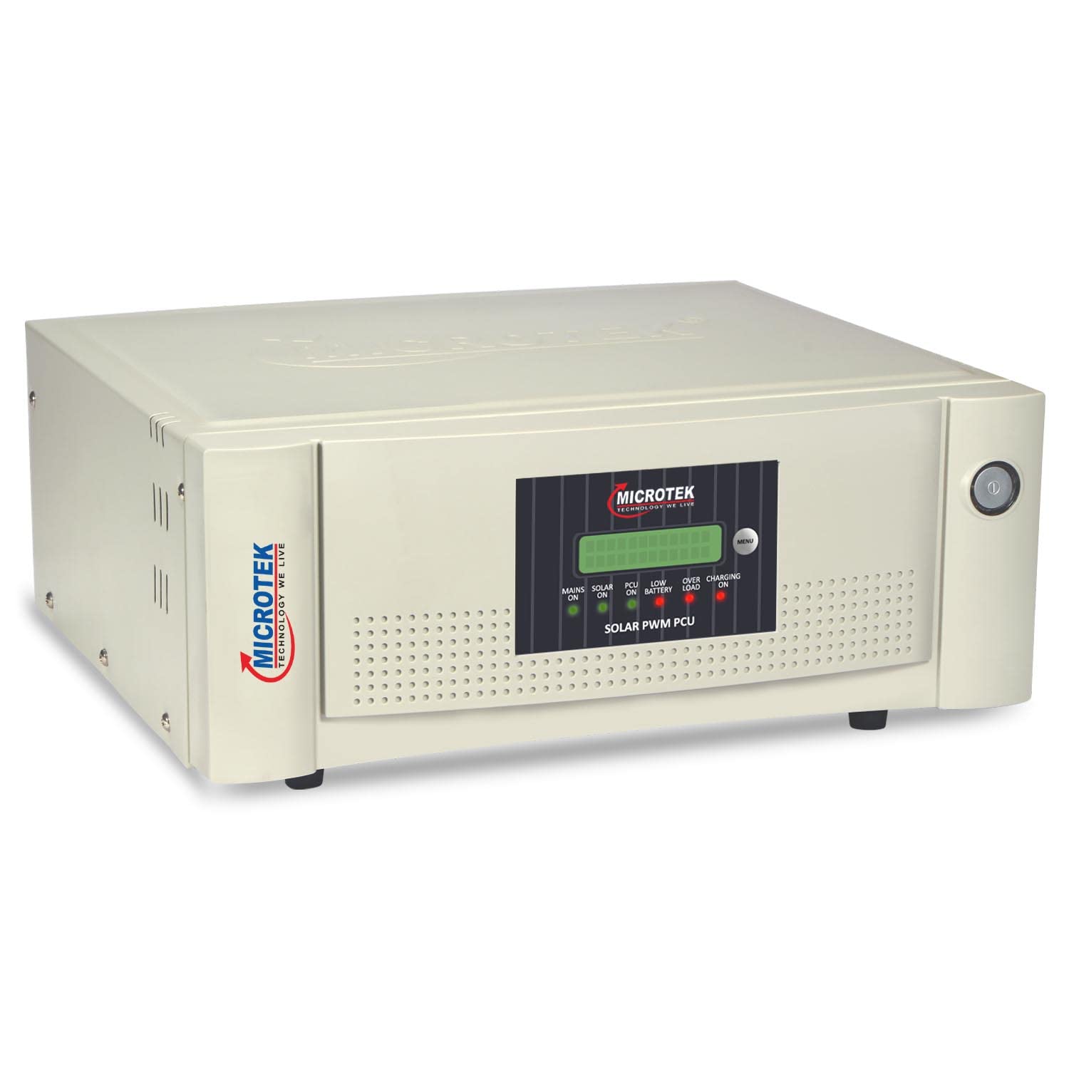 Microtek UPS Solar 2035VA/24V PWM (899-070-2035) Technology Pure Sinewave Solar Inverter, Working Power-1735VA