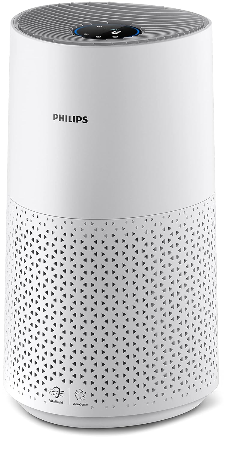 Philips AC1711 - Purifies Rooms Up To 380 Sq ft (36 M²) | Removes 99.97% Of Pollen, Allergies, Dust And Smoke, Hepa Filter, Ultra-Quiet And Low Energy Consumption | CADR 300 m3/h | Ideal For Bedrooms